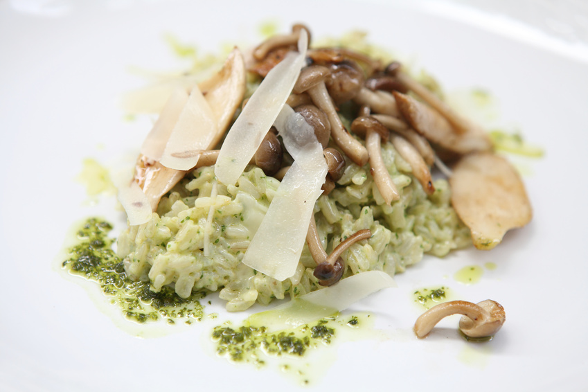 Risotto mit Pilzen